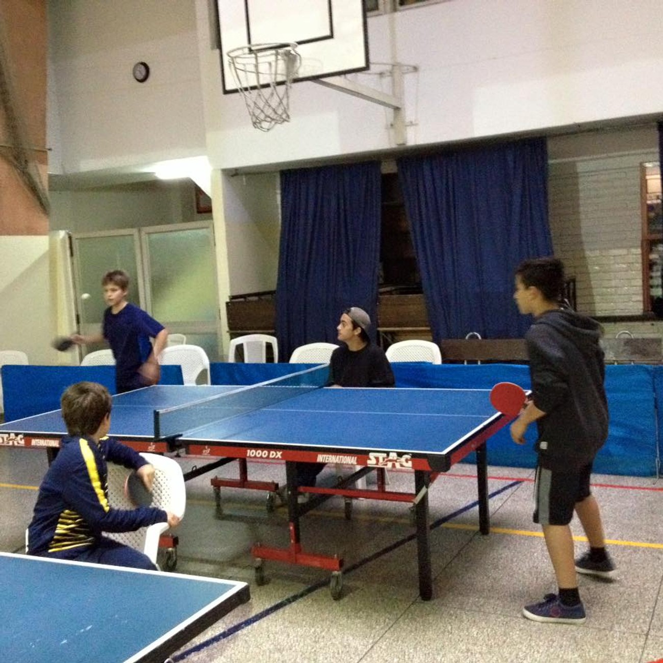 El Colegio José Pedro Varela vibró con el tenis de mesa
