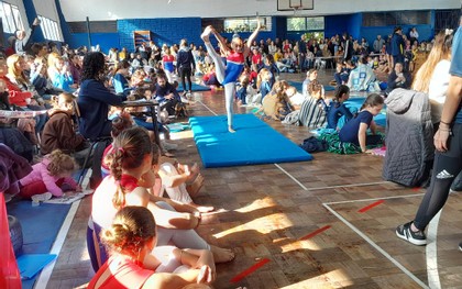 Gimnasia en San Juan Bautista