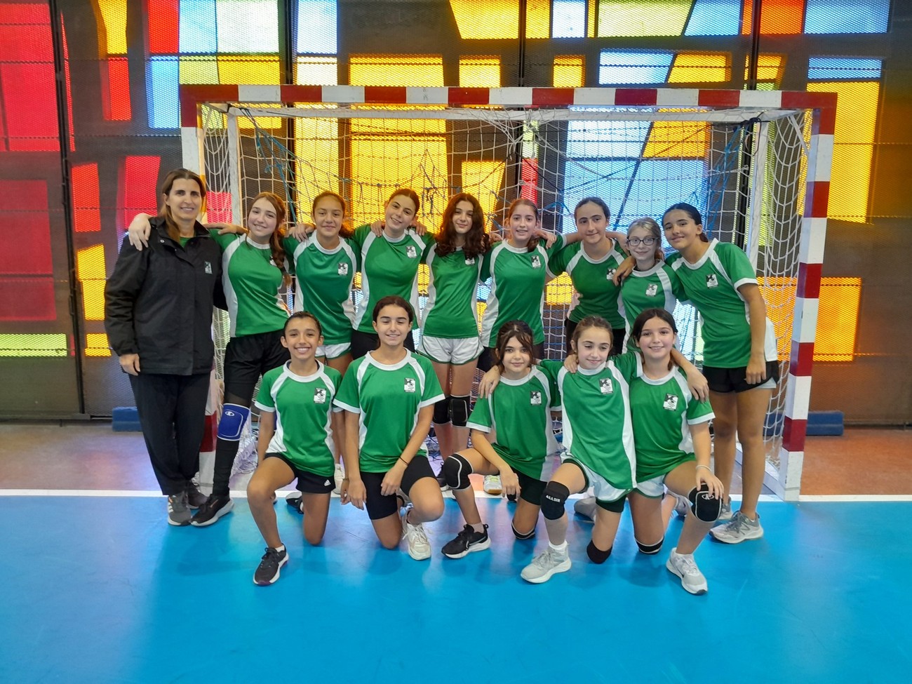Mirá cómo se desarrollan los torneos de handball de alumnos
