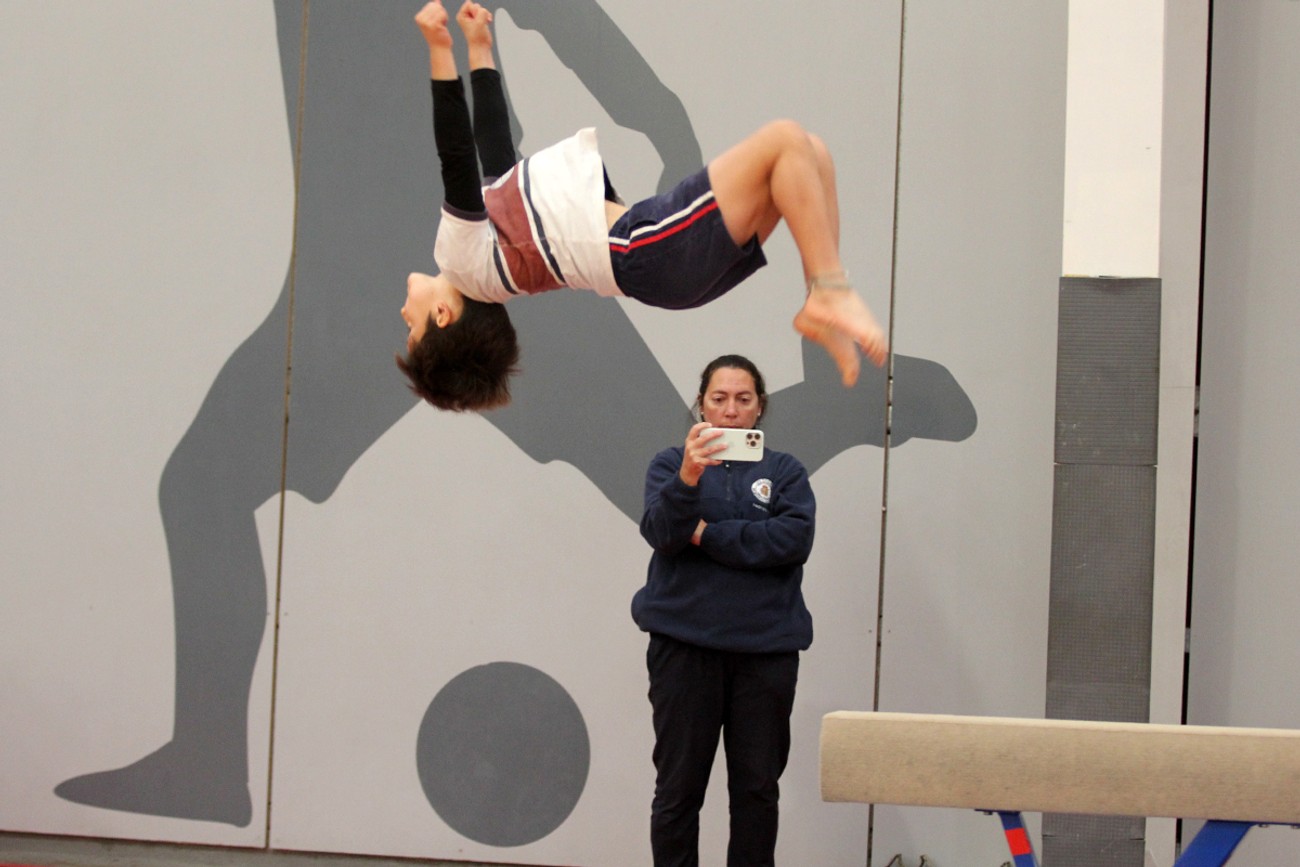 Momentos que marcaron la gimnasia en el Colegio Alemán