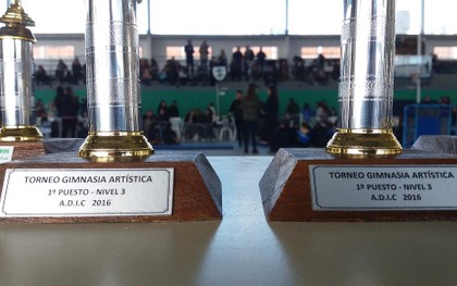 Se aprontan para el individual de gimnasia