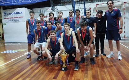 Básquetbol sub 18: Seminario campeón de la Copa de Oro y Juan XXIII de la Copa de Plata