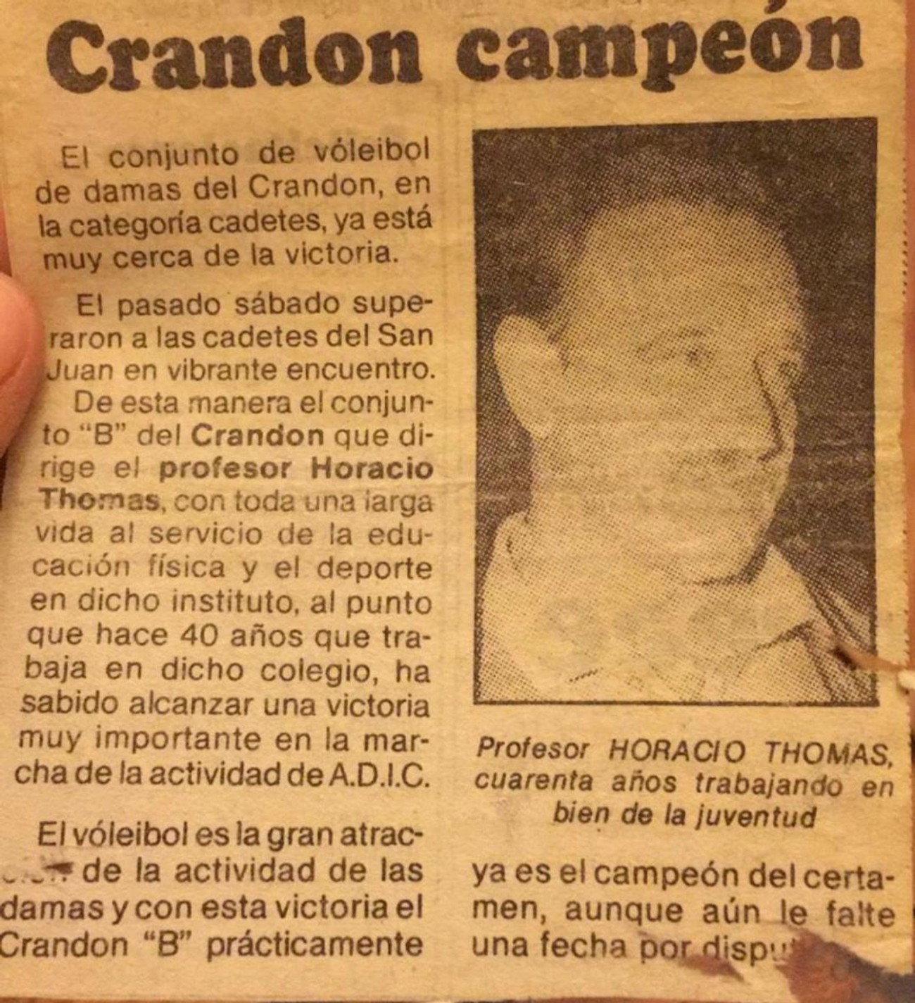Los recuerdos en ADIC: un aniversario, un montón de sueños cumplidos y momentos inolvidables
