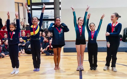Lo que dejó la gimnasia individual de ADIC con 500 alumnos de 10 colegios en Seminario