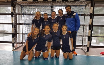El handball es el deporte emblema para las alumnas del Zorrilla