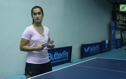 Pía Lorenzotti te enseña a jugar al tenis de mesa