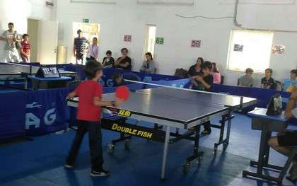 Un sábado a puro tenis de mesa