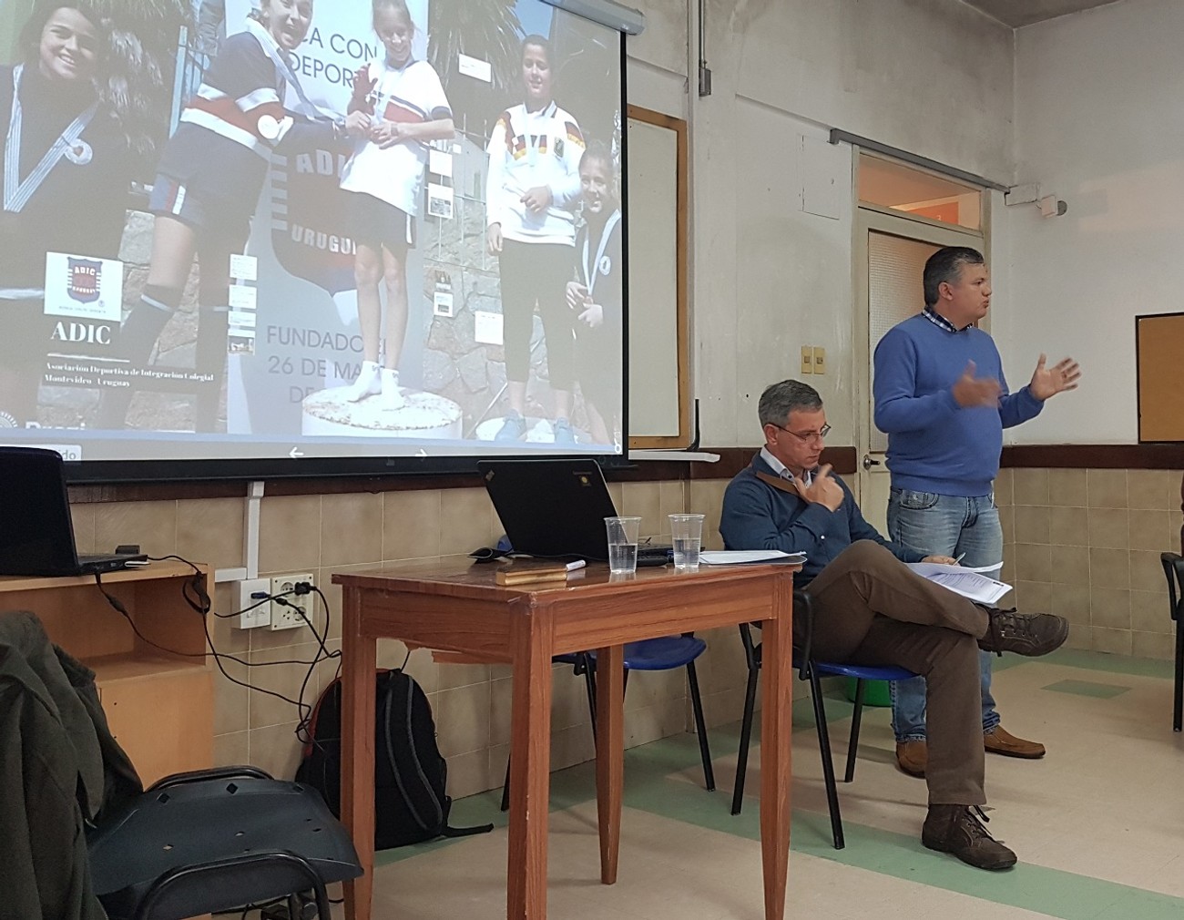 El aporte de ADIC en el Encuentro de estudios sobre deporte El aporte de ADIC en el Encuentro de estudios sobre deporte
